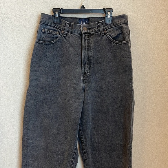 Vintage 90’s/Y2K GAP Reverse Fit High Waist Mom Jeans Size 12L - Picture 2 of 8